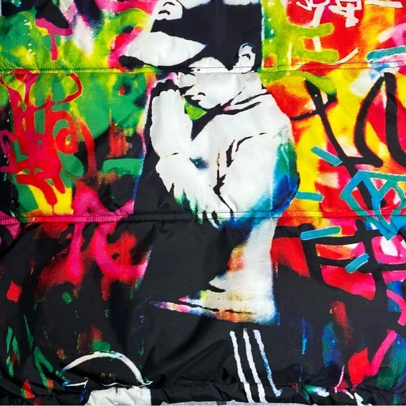 Tango Hotel Brandalised Boy Praying Puffer Jacket - Limited Edition Sz: L - Picture 10 of 12